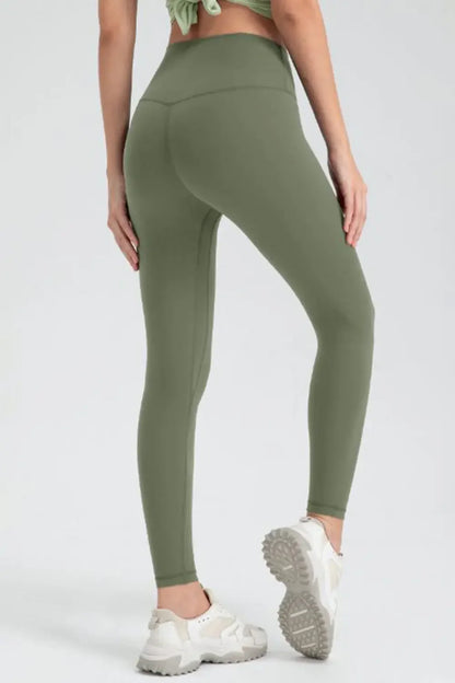 Hazel Blues® |  Wide Waistband Slim Fit Active Leggings