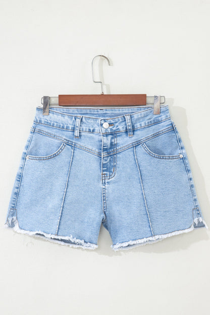Hazel Blues® |  Blue Jean Baby Denim Shorts | Denim Shorts