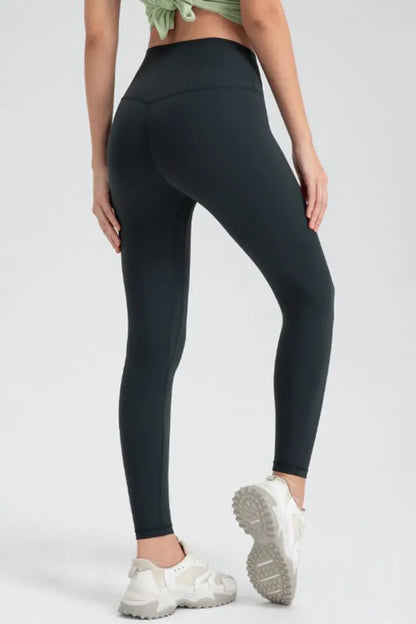 Hazel Blues® |  Wide Waistband Slim Fit Active Leggings