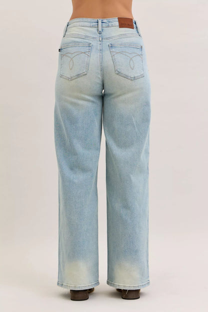 Hazel Blues® |  Judy Blue High Waist Column Straight Jeans