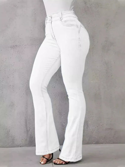 Hazel Blues® | Wash High-Waisted Flare Jeans