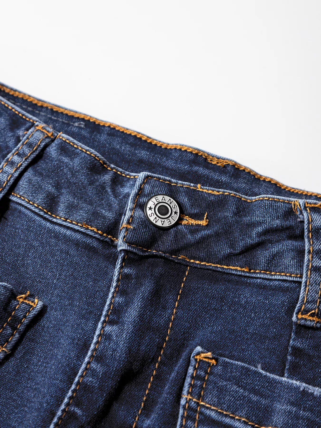 Hazel Blues® |  Patch Pocket Shift Jeans
