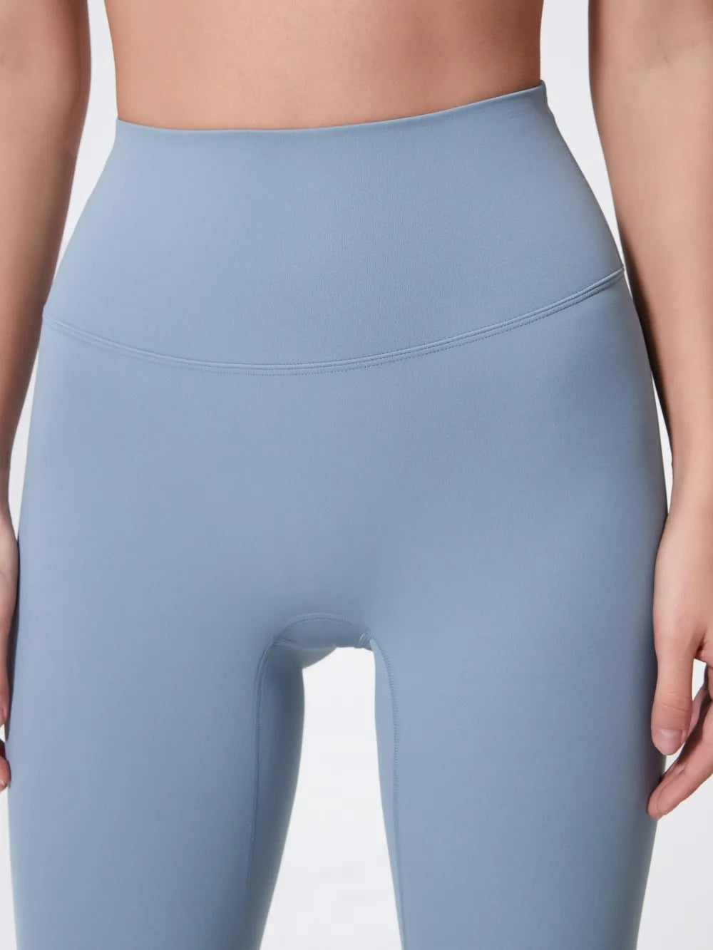 Hazel Blues® |  Millennia High Rise Wide Waistband Active Shorts
