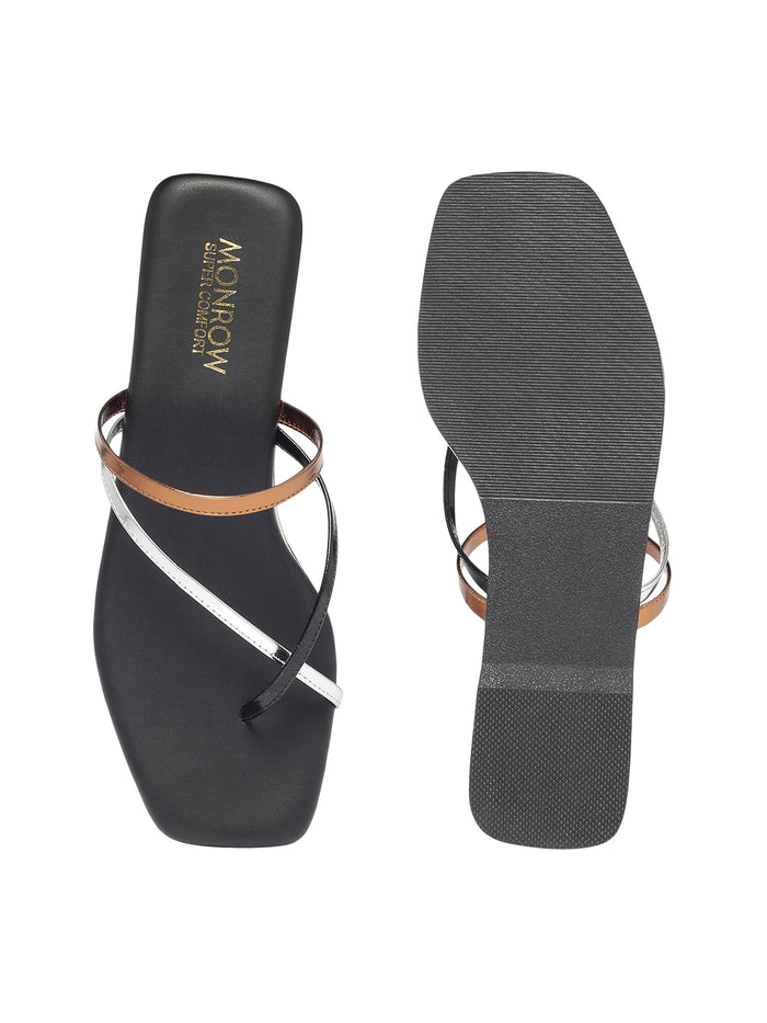 Finley Black Flats