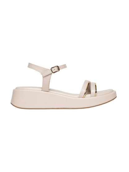 Fliora Cream Wedge Heels