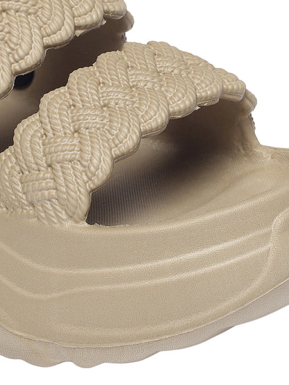 Flora Beige Clogs Sandal