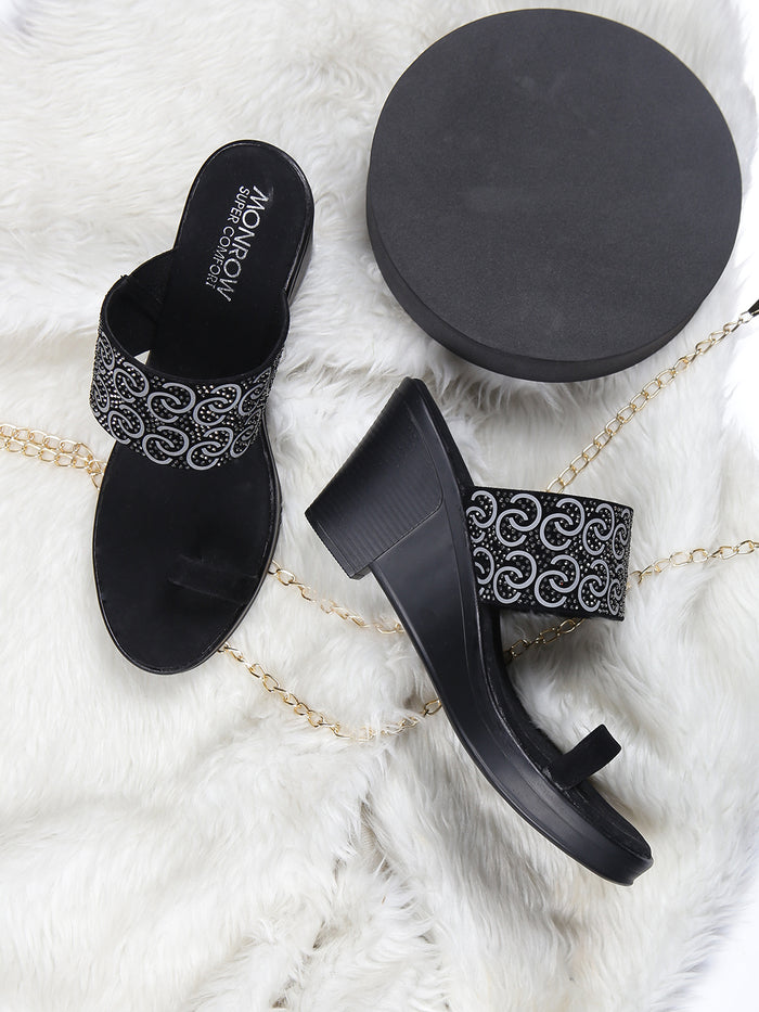 Gianna Gun Metal Wedge