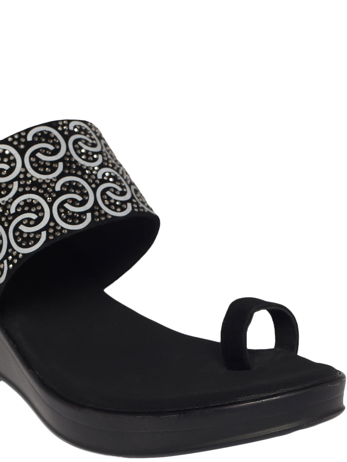 Gianna Gun Metal Wedge