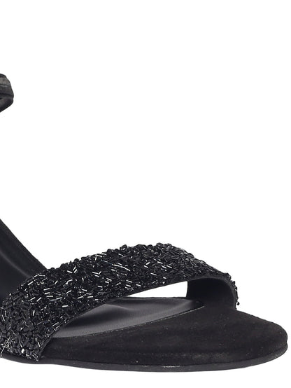 Harper Black Block Heels
