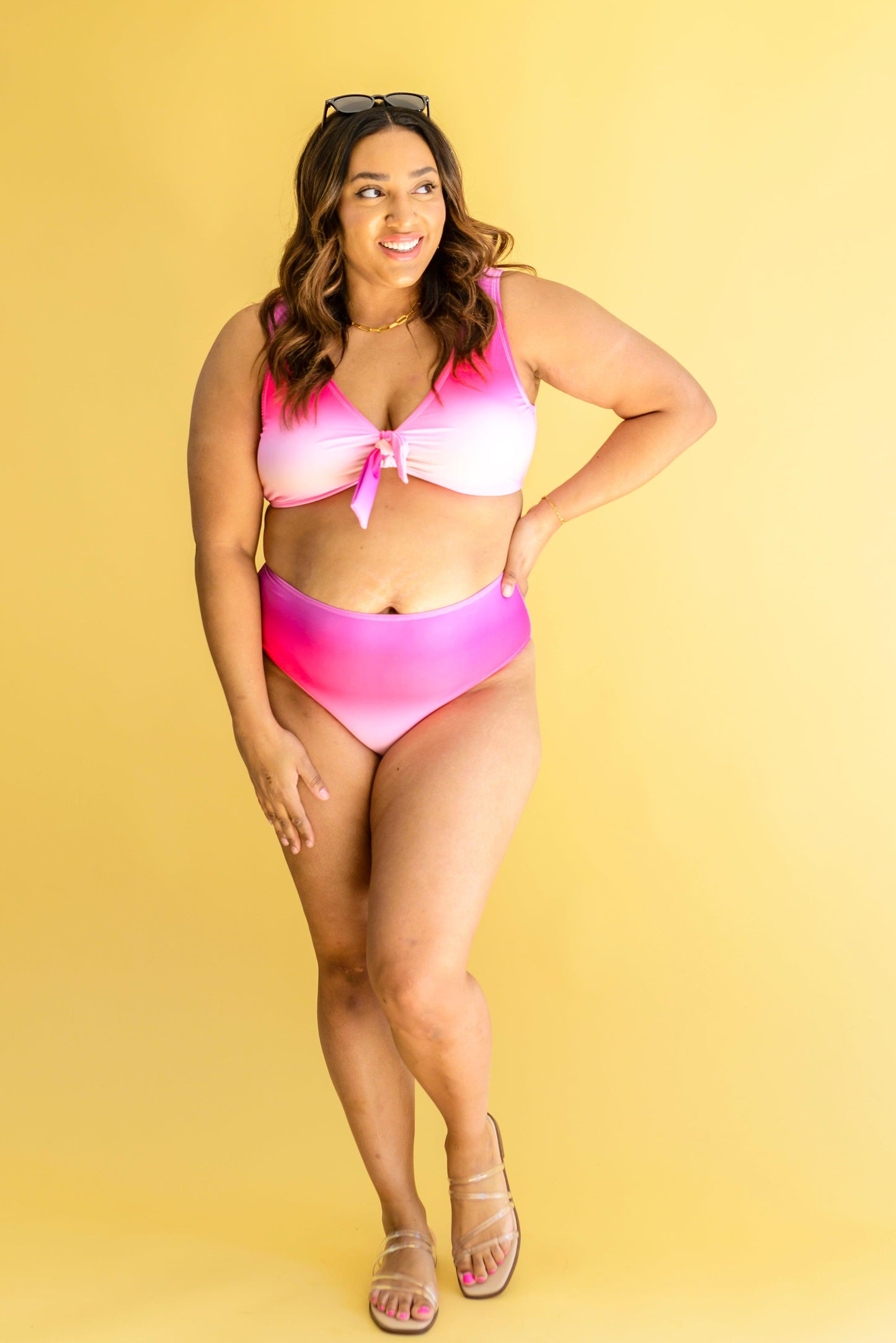 Hazel Blues® | Jamaica Ombre Two Piece Swimsuit