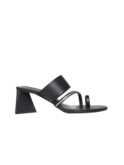 Hedy Black Block Heels