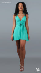 MINT SHELL - Summer Mini Dress