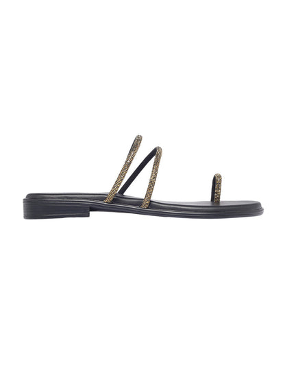 Iris Gold Flats
