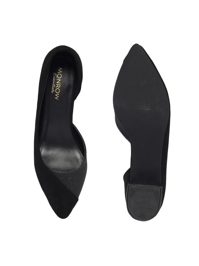 Jae Black Block Heel