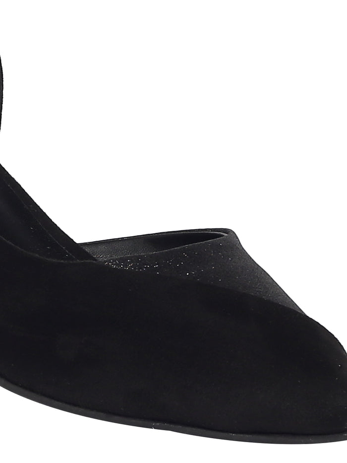 Jae Black Block Heel
