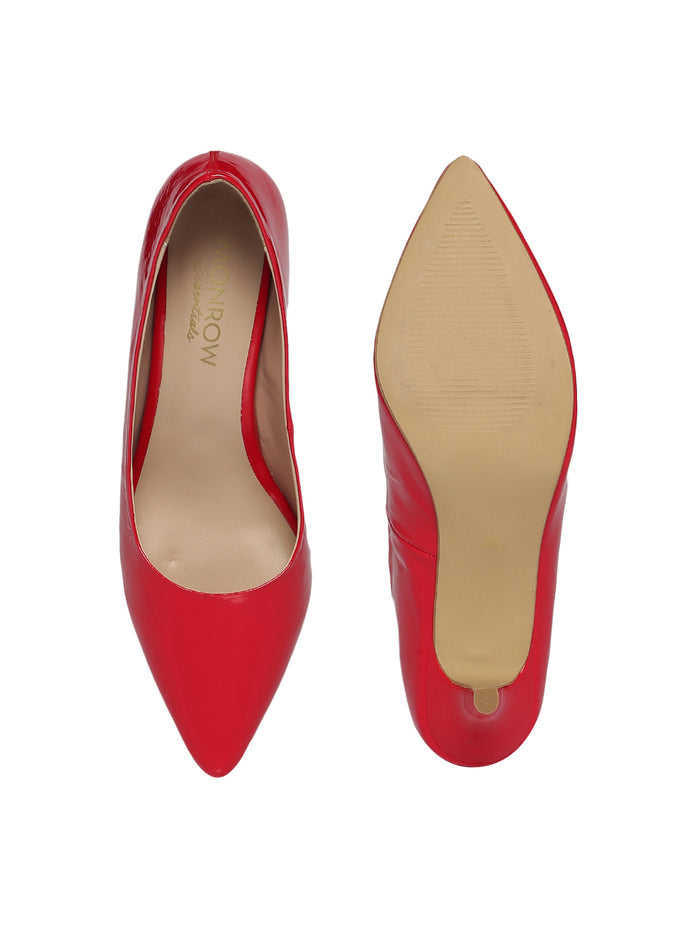 Junko Red Kitten Heel