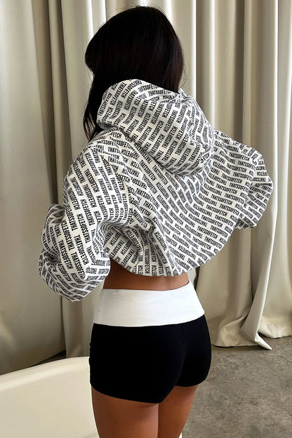 Juster Hoodie - White