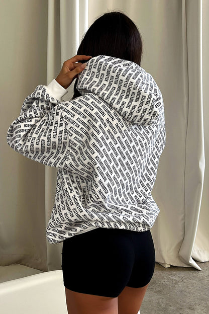 Juster Hoodie - White