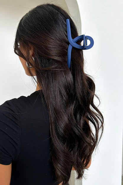 Kayla Claw Clip - Blue