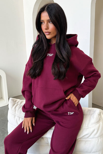 Kaztek Hoodie - Maroon