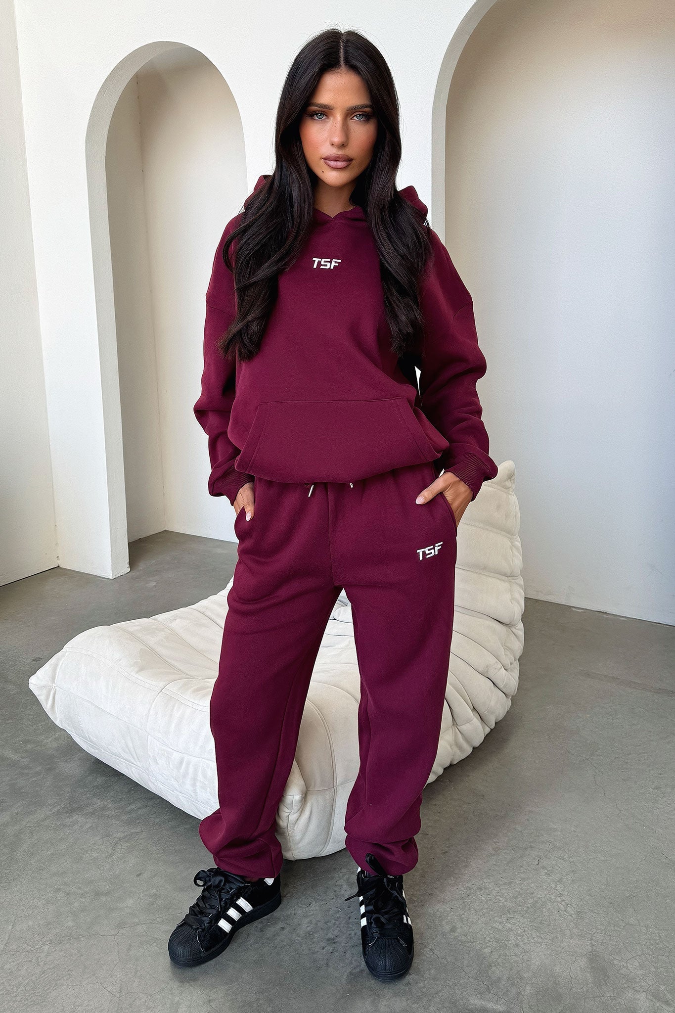 Kaztek Hoodie - Maroon
