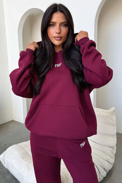 Kaztek Hoodie - Maroon