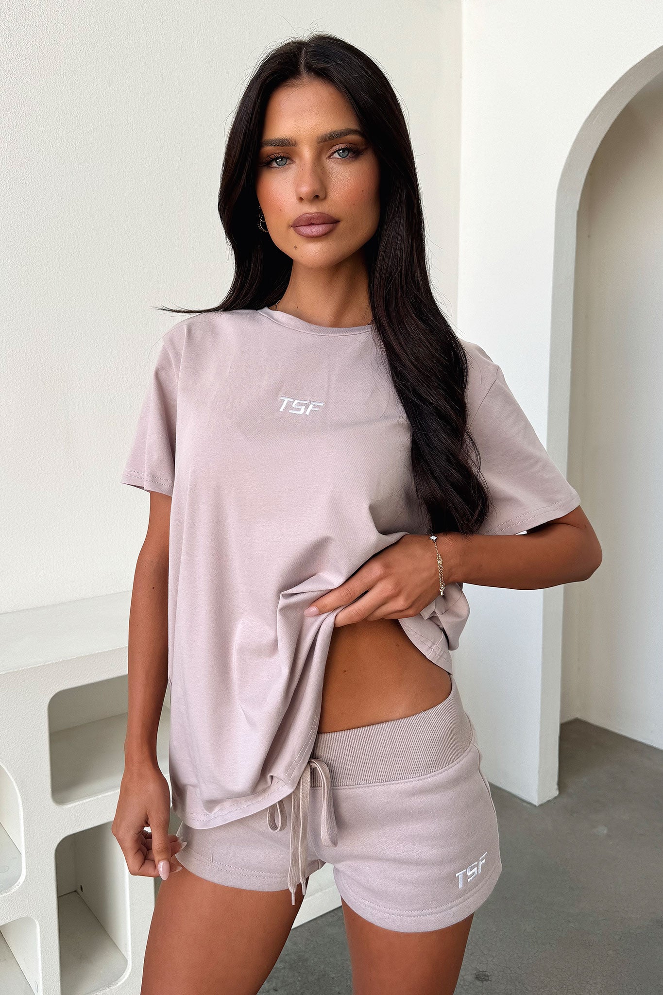 Kaztek Oversized Tee - Mocha