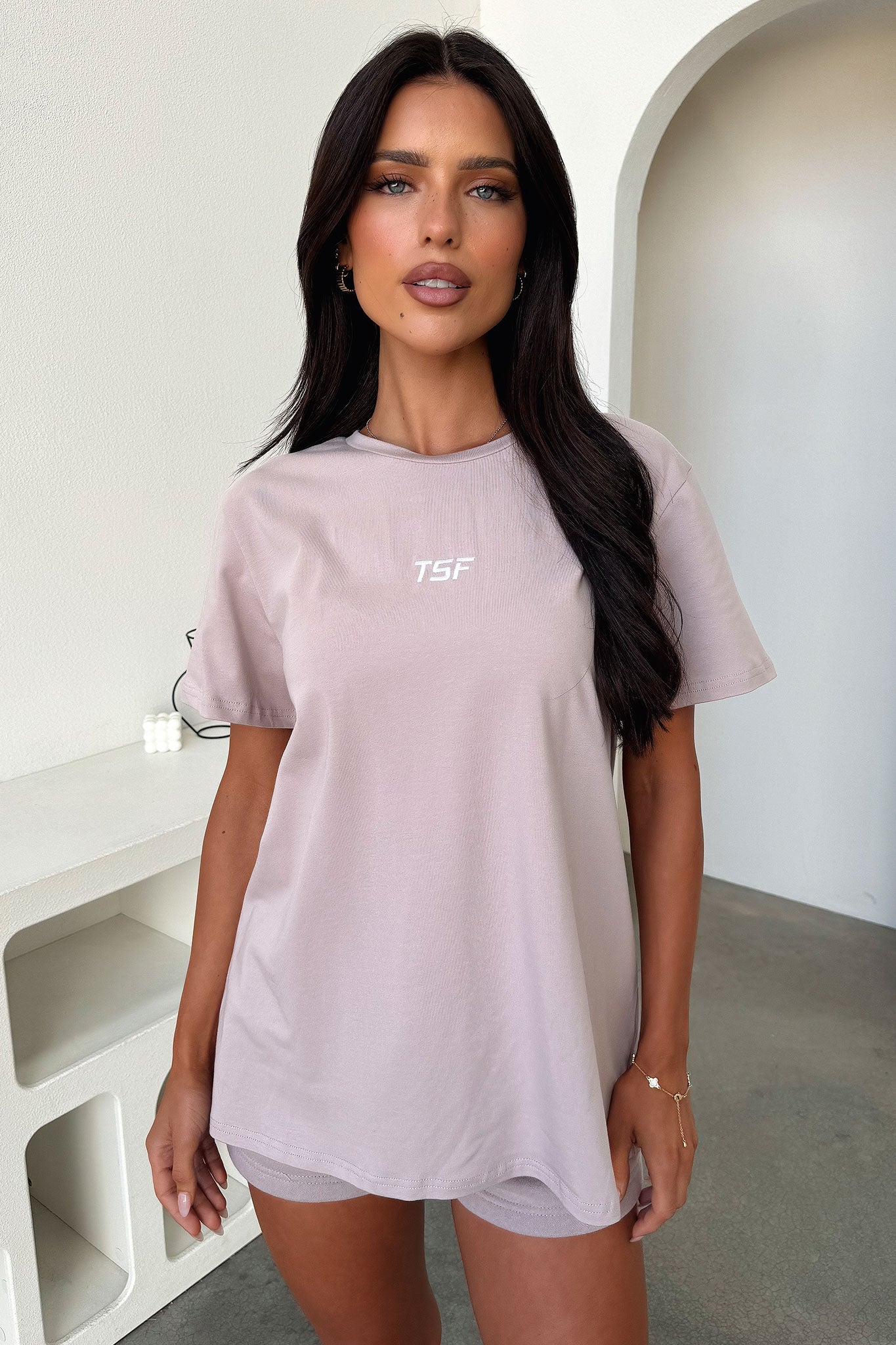 Kaztek Oversized Tee - Mocha