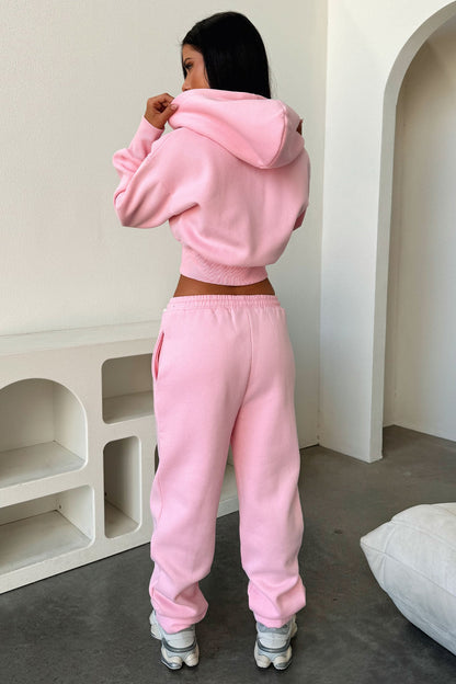 Kaztek Cropped Jacket - Pink