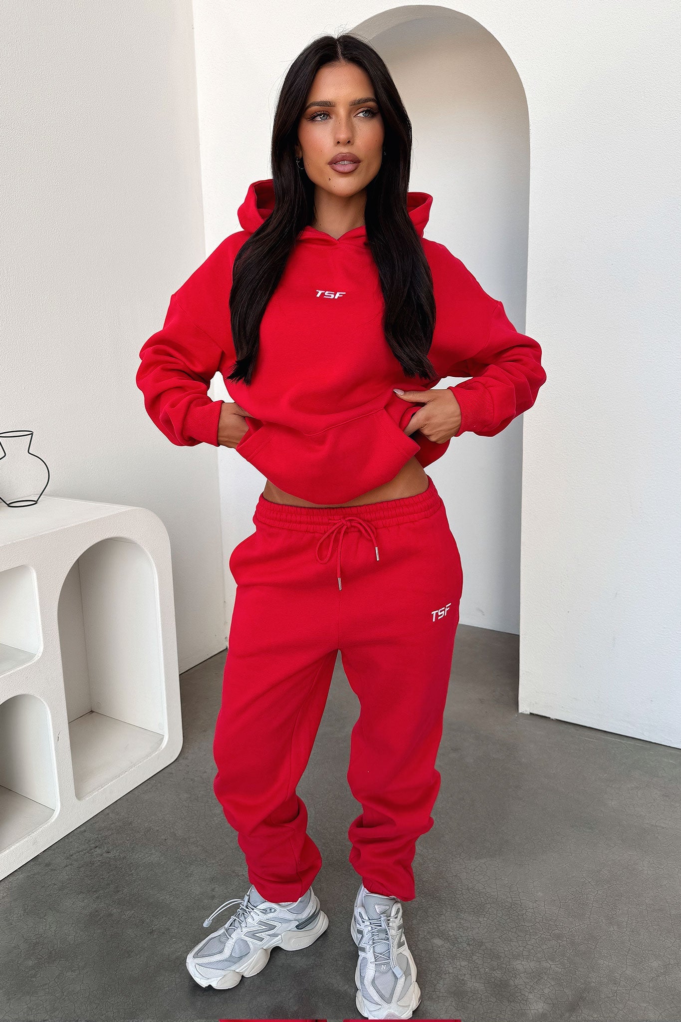 Kaztek Hoodie - Red