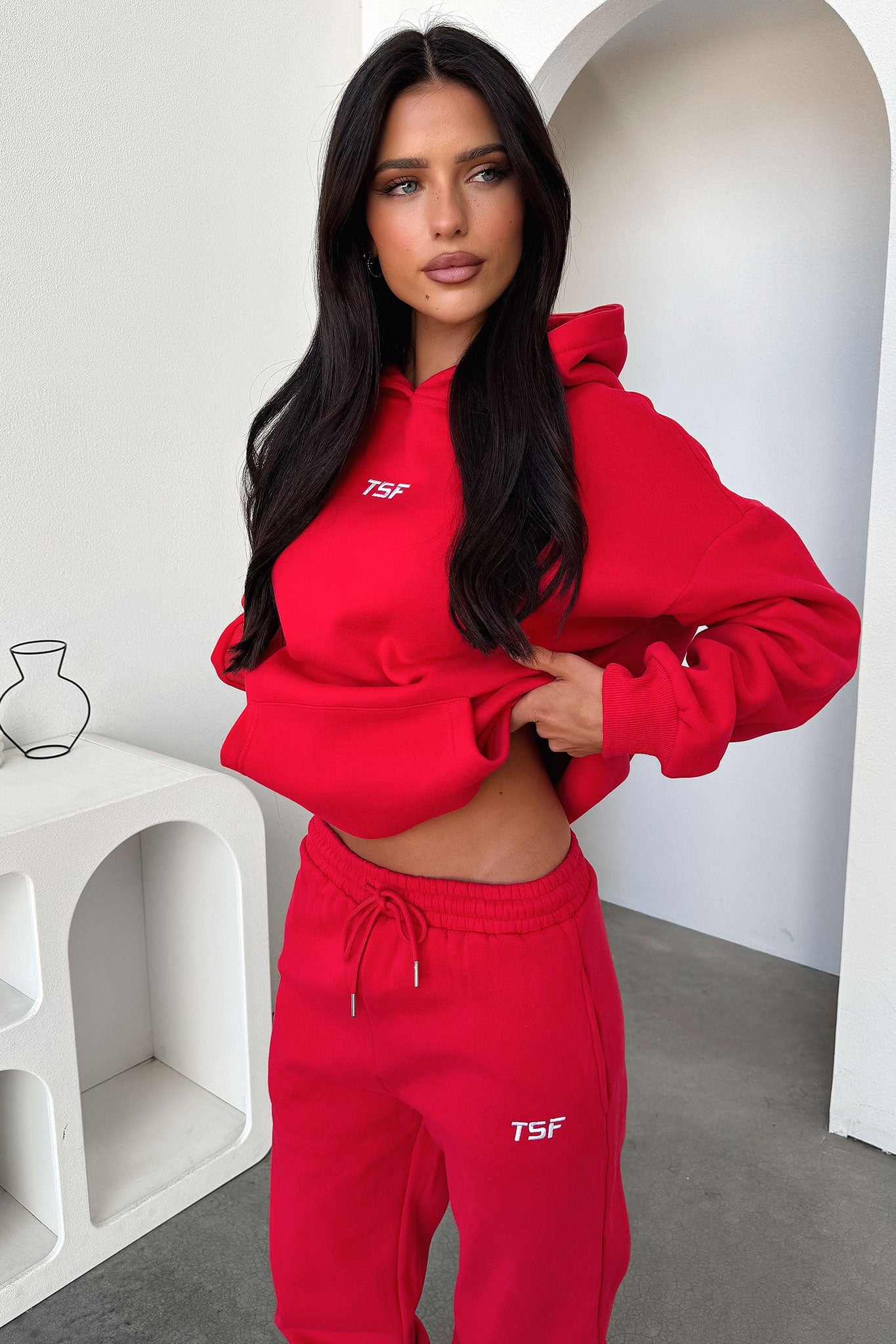 Kaztek Hoodie - Red