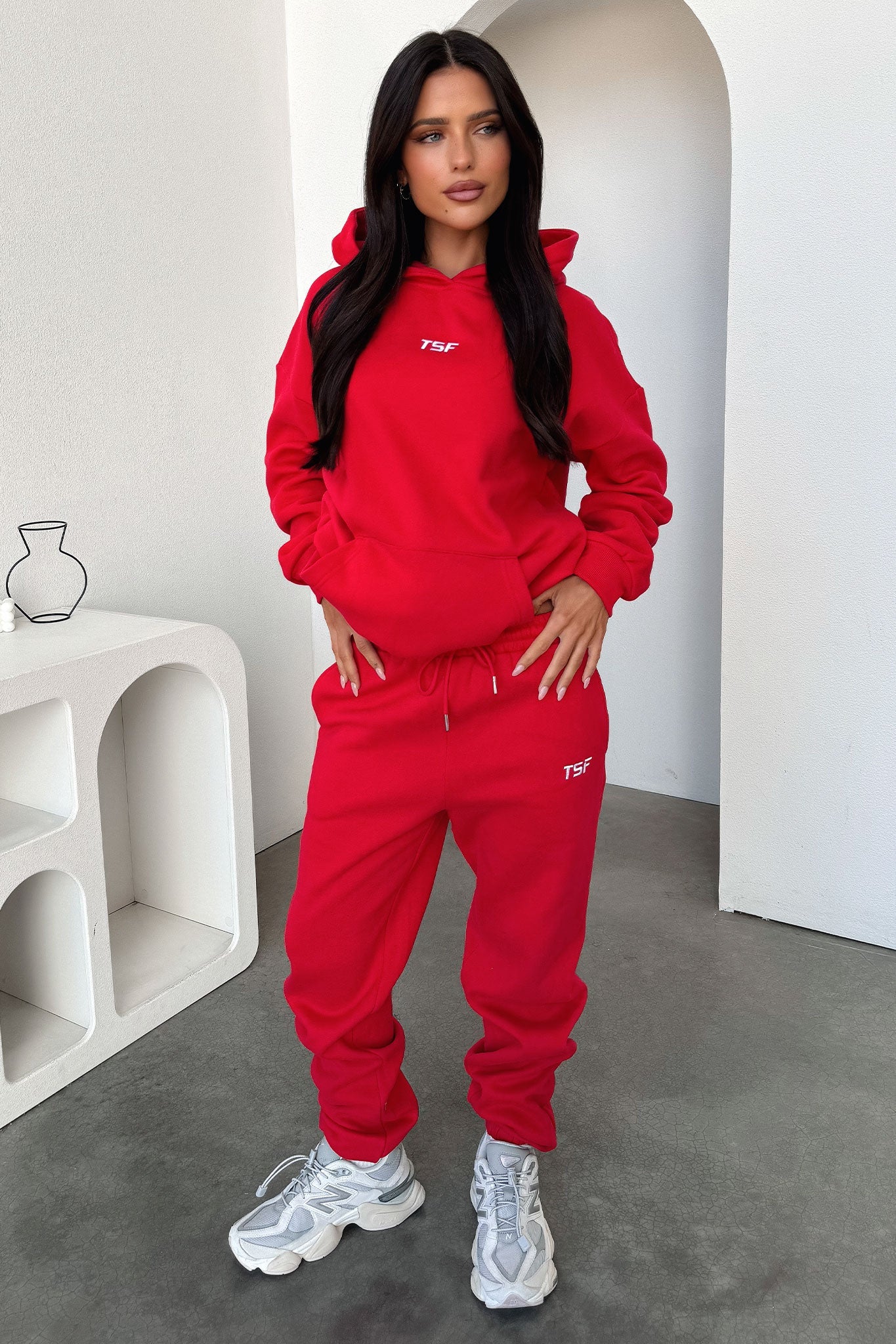 Kaztek Hoodie - Red