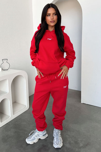Kaztek Hoodie - Red