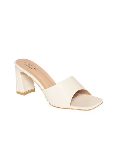 Kimi Cream Block Heels