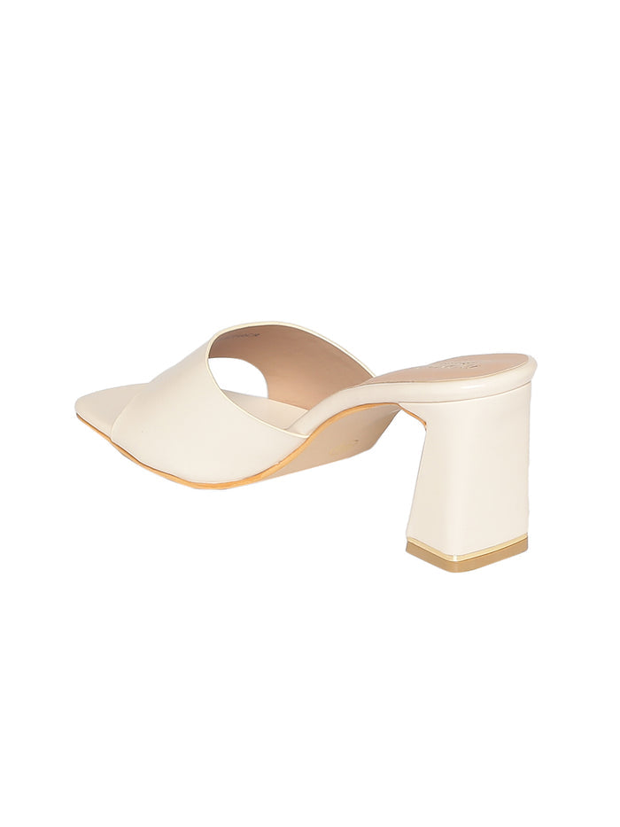 Kimi Cream Block Heels