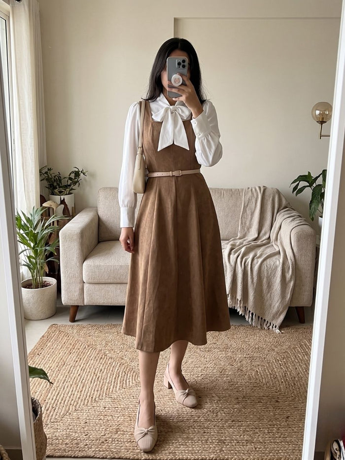 Kiora Peach Block Heels