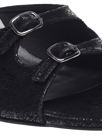 Kitty Black Block Heels