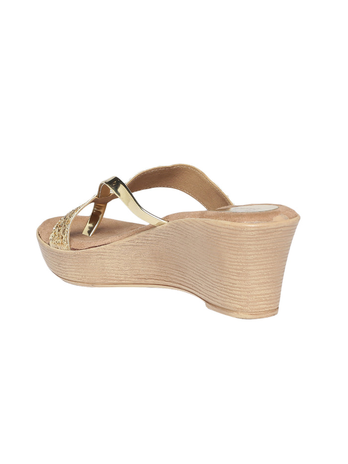 Lace Beige Heel