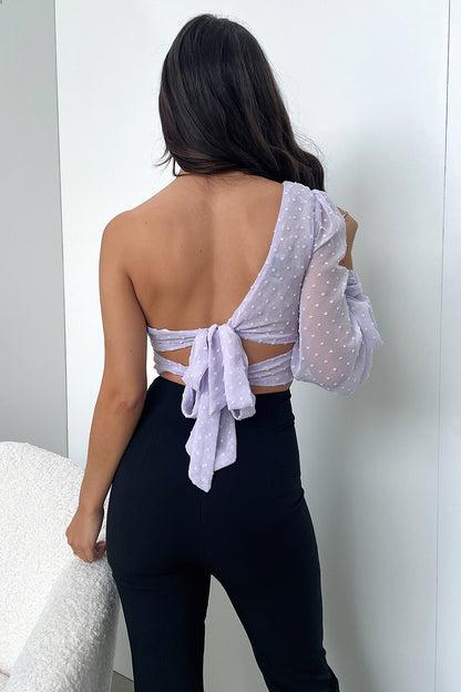 Lulu Crop - Lilac