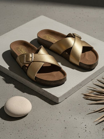 Lunea Bronze Flats