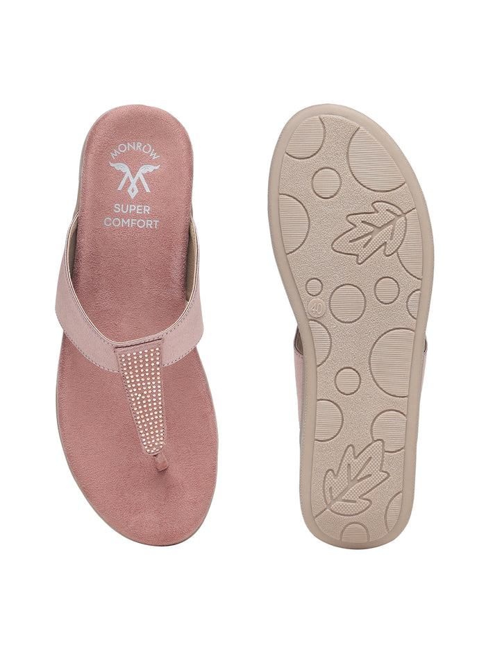 Lyric Pink Flats