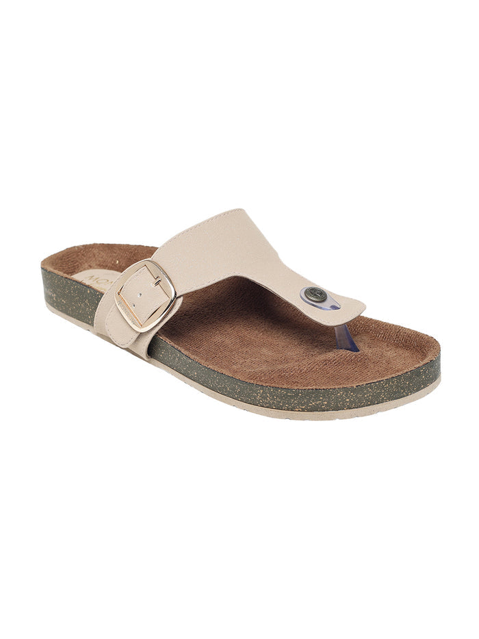 Lysha Beige Flats