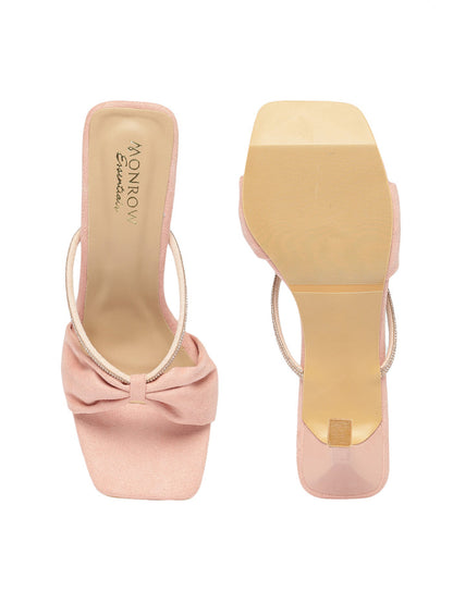 Margaret Pink Kitten Heels