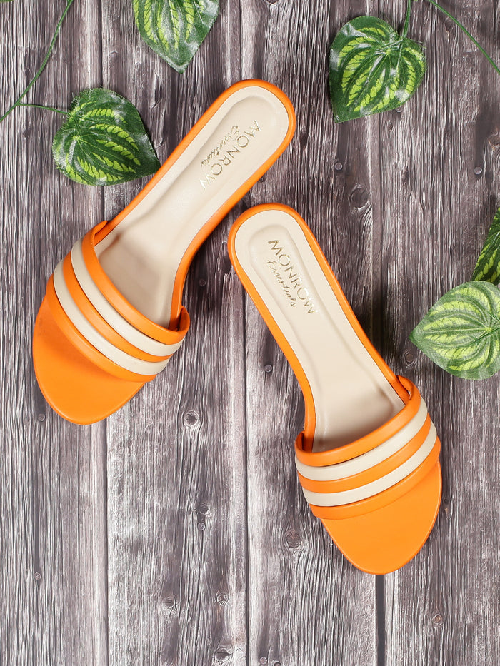 Martine Orange Heels