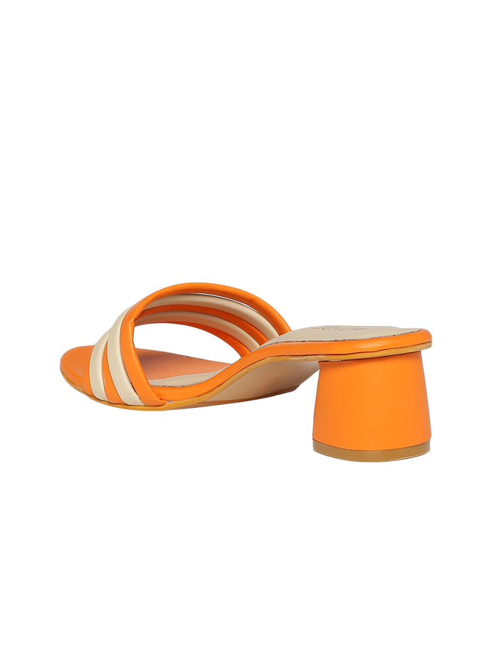 Martine Orange Heels