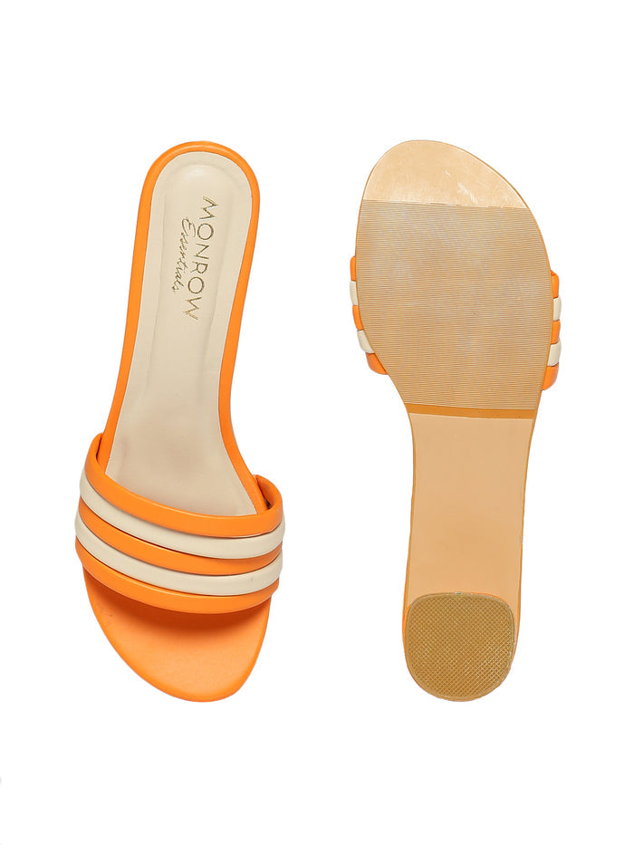 Martine Orange Heels