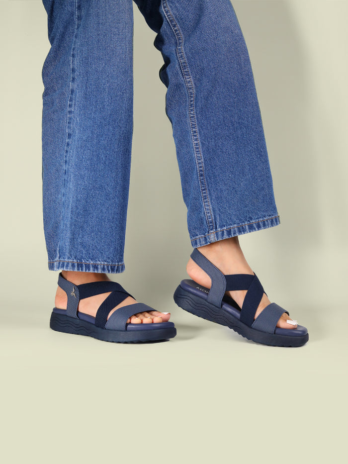 Mila Blue Flats