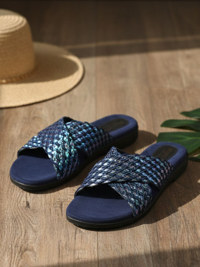 Mishka Blue Flats