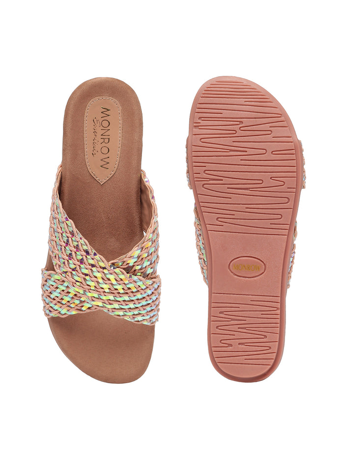 Mishka Pink Flats
