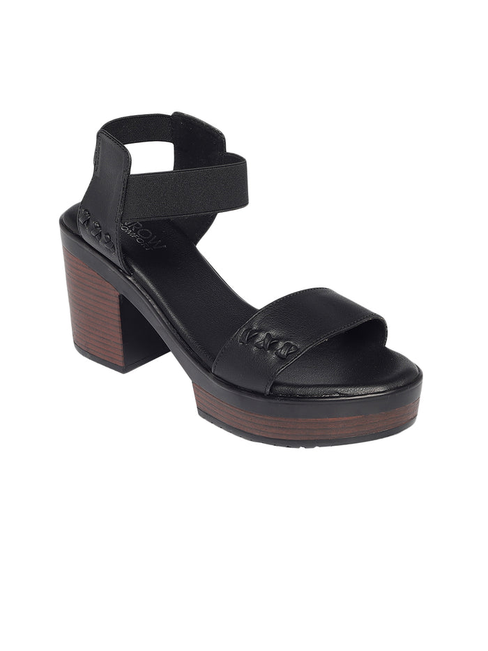Morgan Black Platform Heels